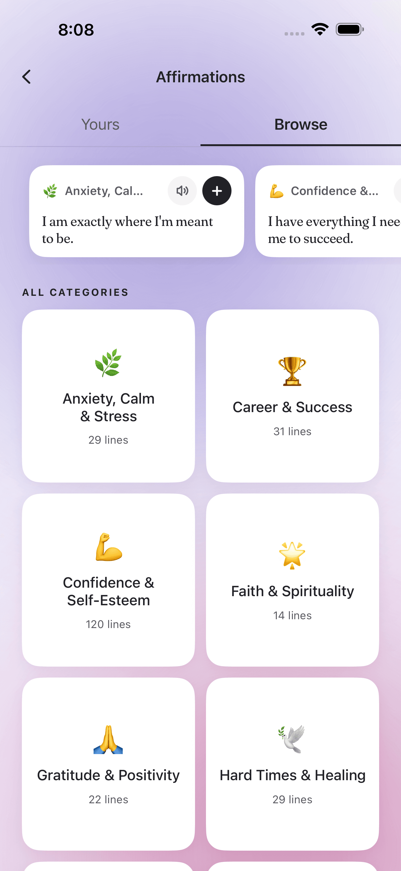 Your Affirmations